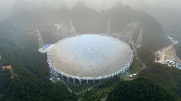 Five-hundred-metre Aperture Spherical Radio Telescope (FAST) - 俄罗斯卫星通讯社