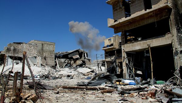 Разрушенные здания на юге Алеппо в Сирии - 俄羅斯衛星通訊社
