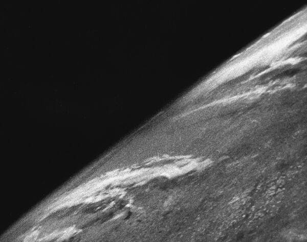 Первый снимок Земли из космоса, сделанный 24 октября 1946 года - 俄罗斯卫星通讯社