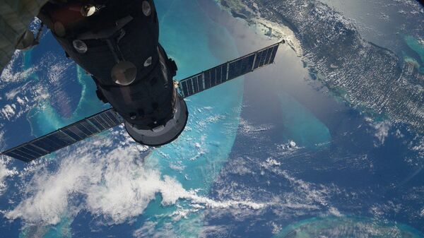 Фотография вида с МКС на Землю, сделанная российским космонавтом Сергеем Волковым - 俄羅斯衛星通訊社