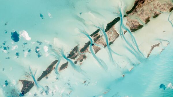 Снимок небольших островков на Багамах - 俄罗斯卫星通讯社