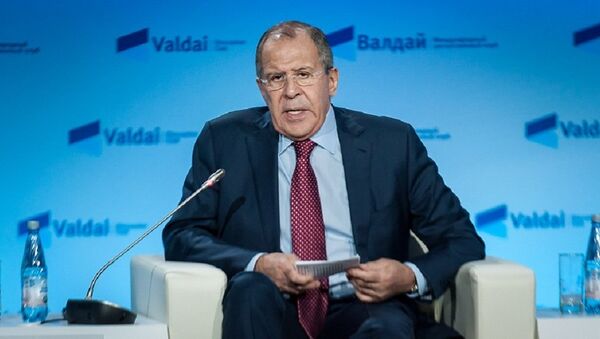 拉夫羅夫在“瓦爾代“會議上談俄美解決敘利亞問題方法的差別 - 俄羅斯衛星通訊社