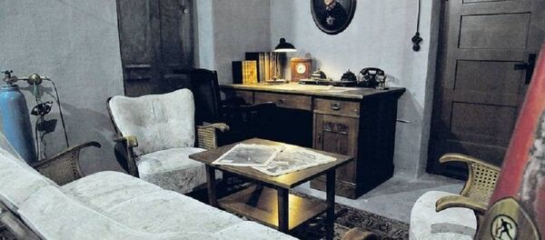 德国私人博物馆复原“元首地堡” 德国私人博物馆复原“元首地堡” - 俄罗斯卫星通讯社