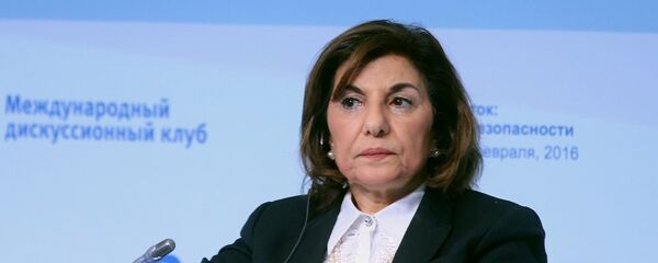 敘利亞總統巴沙爾·阿薩德的顧問布賽娜·沙班 - 俄羅斯衛星通訊社