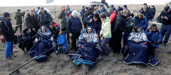 国际空间站成员返回地面 - 俄罗斯卫星通讯社