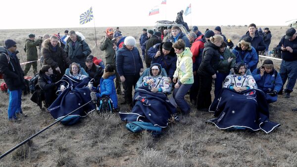 国际空间站成员返回地面 - 俄罗斯卫星通讯社