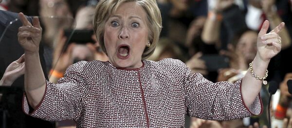 媒体：希拉里已经预订了用以庆祝大选获胜的烟花燃放活动 - 俄罗斯卫星通讯社