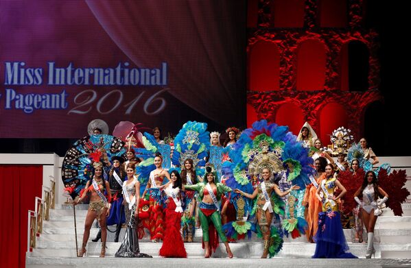 Участницы ежегодного конкурса красоты Miss International Beauty Pageant - 2016 в Токио - 俄罗斯卫星通讯社