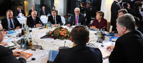 德国外交部：诺曼底四方外长将于6月11日举行会谈 - 俄罗斯卫星通讯社