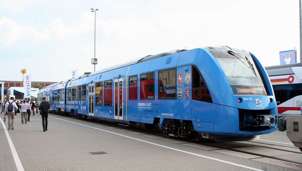 德国第一列氢动力火车将在2017年12月正式运营 - 俄罗斯卫星通讯社