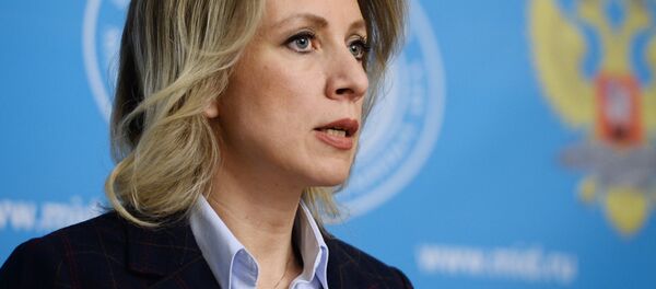 俄罗斯外交部发言人扎哈洛娃 俄罗斯外交部发言人扎哈洛娃 - 俄罗斯卫星通讯社