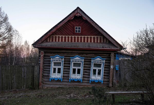 雅罗斯拉夫尔州的木屋正面 - 俄罗斯卫星通讯社