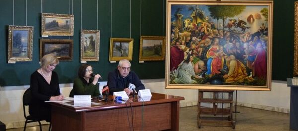 西伯利亚艺术家画完达·芬奇未完成画作 - 俄罗斯卫星通讯社