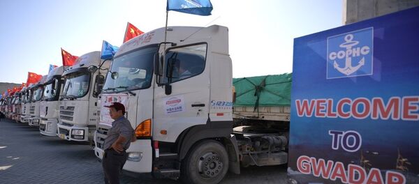 中国借瓜达尔港开辟通往中东新航线 - 俄罗斯卫星通讯社