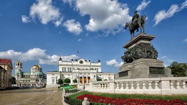 Памятник Александру II перед парламентом в Софии, Болгария - 俄罗斯卫星通讯社