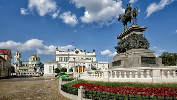 Памятник Александру II перед парламентом в Софии, Болгария - 俄罗斯卫星通讯社