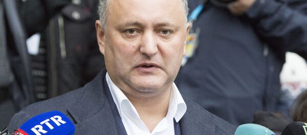 Кандидат в президенты Молдавии Игорь Додон - 俄羅斯衛星通訊社