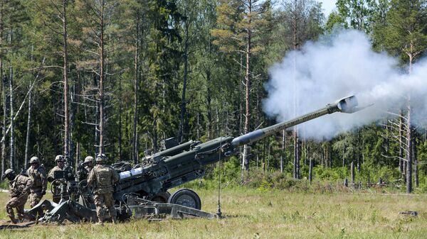 155毫米M777榴彈炮 - 俄羅斯衛星通訊社