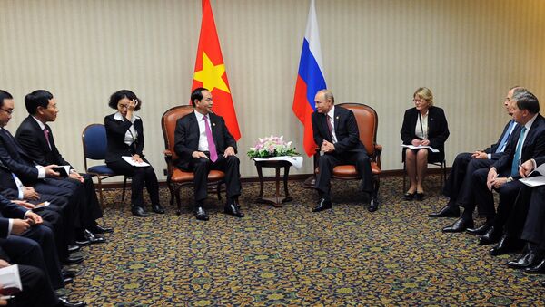 俄越兩國領導人會晤重點討論貿易和投資合作事宜 - 俄羅斯衛星通訊社