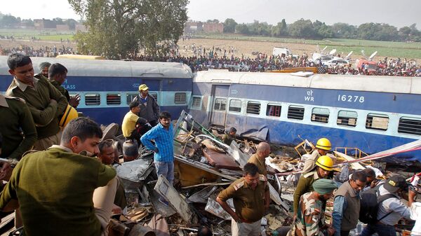印度列车脱轨 - 永利官网卫星通讯社