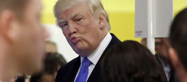 Кандидат в президенты США от республиканцев Дональд Трамп - 俄罗斯卫星通讯社