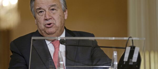 Генсек ООН Антониу Гутерреш - 俄罗斯卫星通讯社