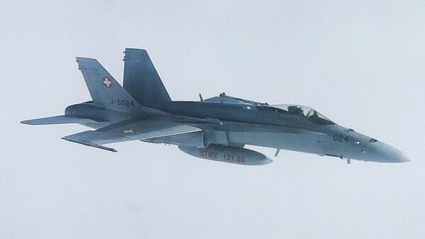 瑞士空军的F-18战机 - 俄罗斯卫星通讯社