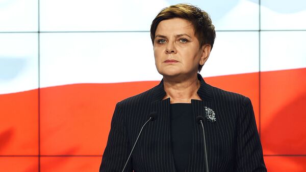 Премьер-министр Польши Беата Шидло - 俄罗斯卫星通讯社