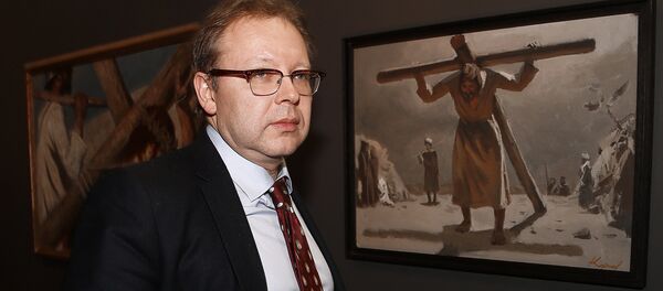 列宾美院院长米哈伊洛夫斯基 列宾美院院长米哈伊洛夫斯基 - 俄罗斯卫星通讯社