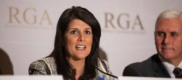 南卡羅來納州州長同意出任下屆美常駐聯合國代表 - 俄羅斯衛星通訊社