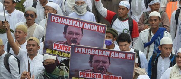 雅加达省长丑闻的背后有其宗教、政治和黑帮因素 - 俄罗斯卫星通讯社