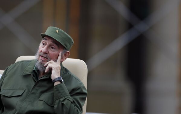 起義軍領袖菲德爾•卡斯特羅圖片 - 俄羅斯衛星通訊社