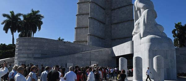 Прощание с Фиделем Кастро в Гаване - 俄罗斯卫星通讯社