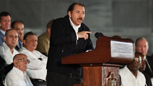 尼加拉瓜总统称美国和欧盟的行动犯有战争罪 - 俄罗斯卫星通讯社