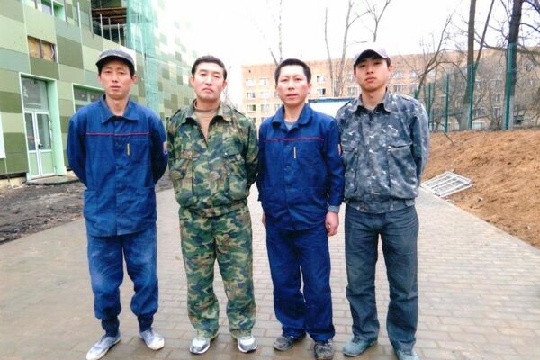 朝鲜工人在俄罗斯 - 俄罗斯卫星通讯社