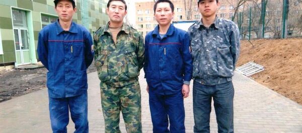 朝鮮工人在俄羅斯 朝鮮工人在俄羅斯 - 俄羅斯衛星通訊社
