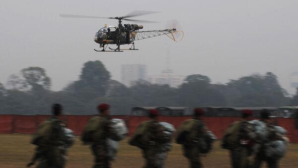 印军一架直升机在该国东部失事 - 俄罗斯卫星通讯社
