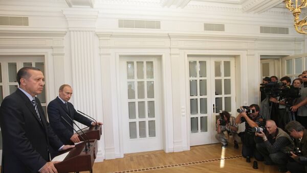 普京与埃尔多安讨论俄土关系及叙利亚局势 - 俄罗斯卫星通讯社