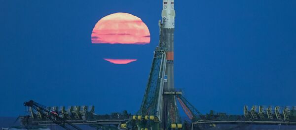 Суперлуние на космодроме Байконур - 俄罗斯卫星通讯社