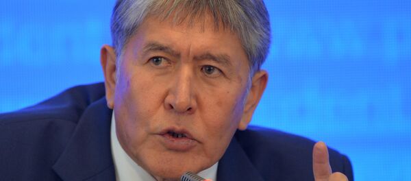 吉尔吉斯斯坦总统阿坦巴耶夫 - 俄罗斯卫星通讯社