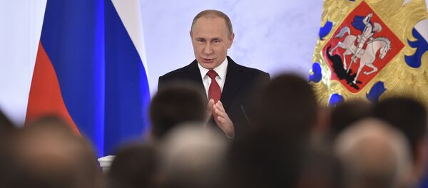 俄罗斯总统向联邦会议发表国情咨文 - 俄罗斯卫星通讯社