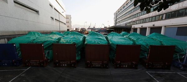 装甲车在香港 - 俄罗斯卫星通讯社