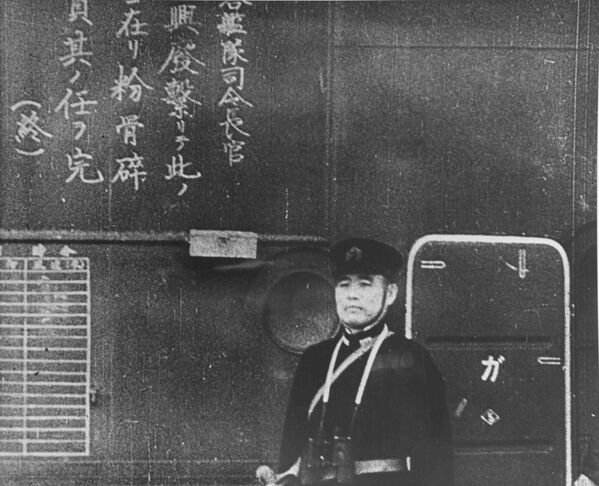 “翔鹤”号航母上的日本军官 - 俄罗斯卫星通讯社