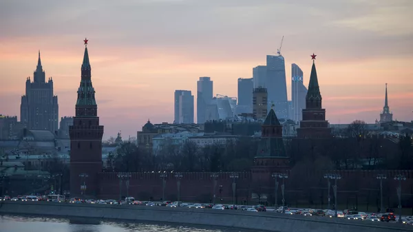 Вид на Московский кремль - 俄羅斯衛星通訊社