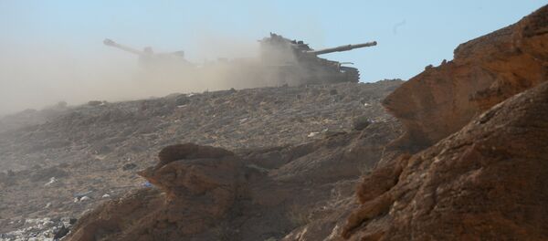 外媒：叙利亚军继续在巴尔米拉地区同“伊斯兰国”恐怖分子进行战斗 - 俄罗斯卫星通讯社