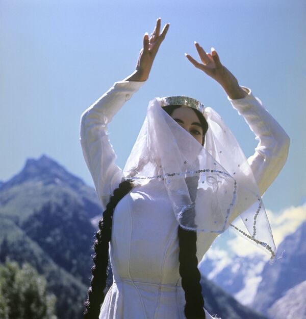 格鲁吉亚舞者，1973年。 - 俄罗斯卫星通讯社