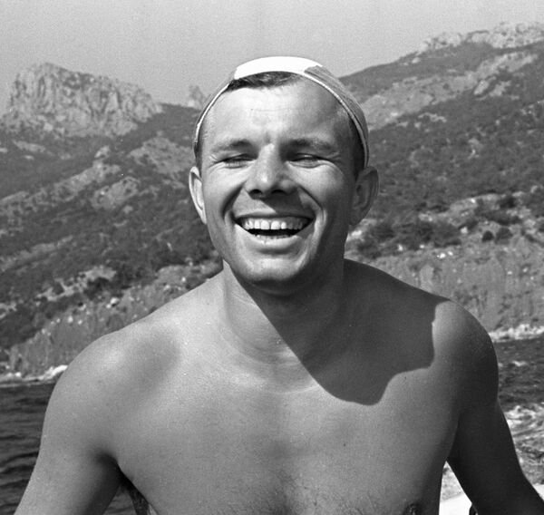 尤里·加加林在克里米亞度假，1961年。 - 俄羅斯衛星通訊社