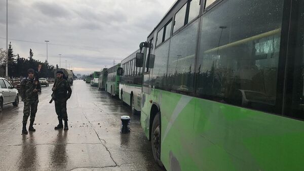 应普京指示俄军方正进行从阿勒颇东部疏散剩余武装分子的准备工作 - 俄罗斯卫星通讯社