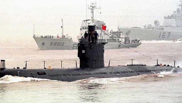 中国潜艇 - 俄罗斯卫星通讯社