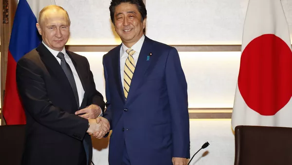俄羅斯總統弗拉基米爾·普京對日本進行正式訪問。 - 俄羅斯衛星通訊社